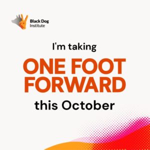 I'm taking One Foot Forward this October Grey